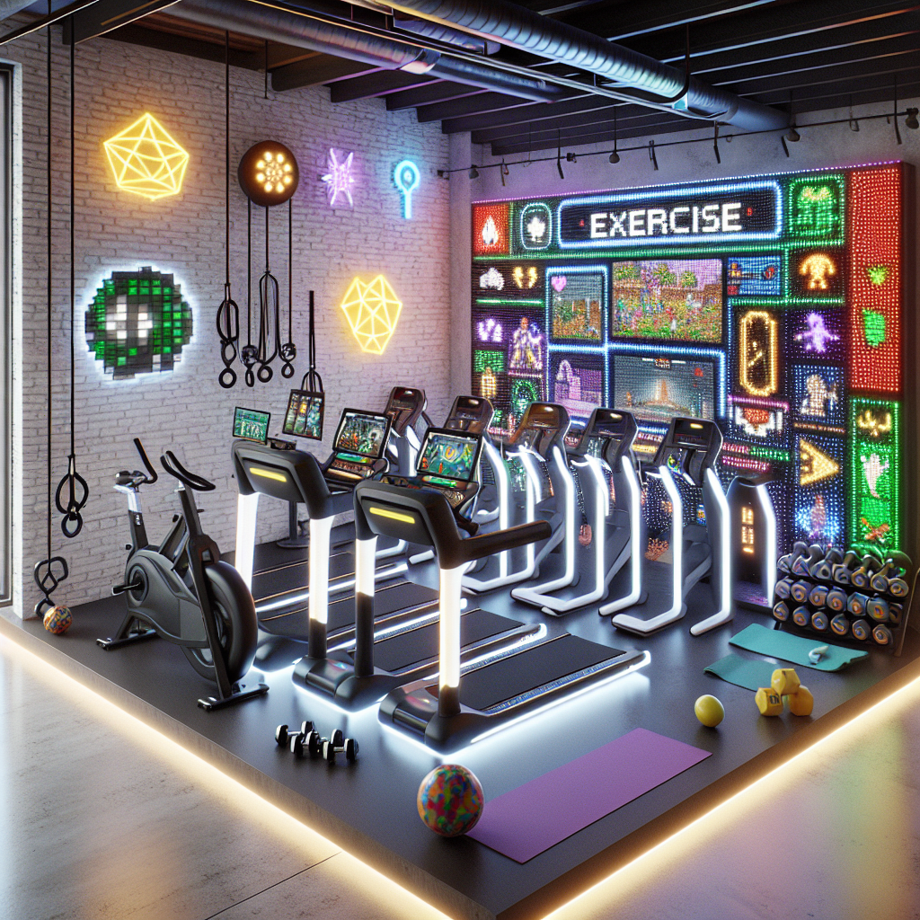 fitness gaming equipment